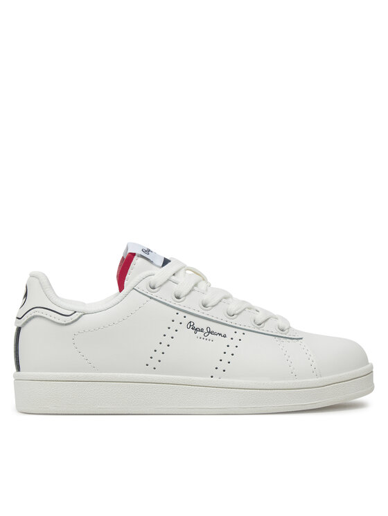 Sneakers Pepe Jeans Player Basic B PBS00001 Alb
