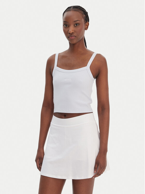 Guess Guess Marškinėliai V6GP16 K3180 Žydra Regular Fit