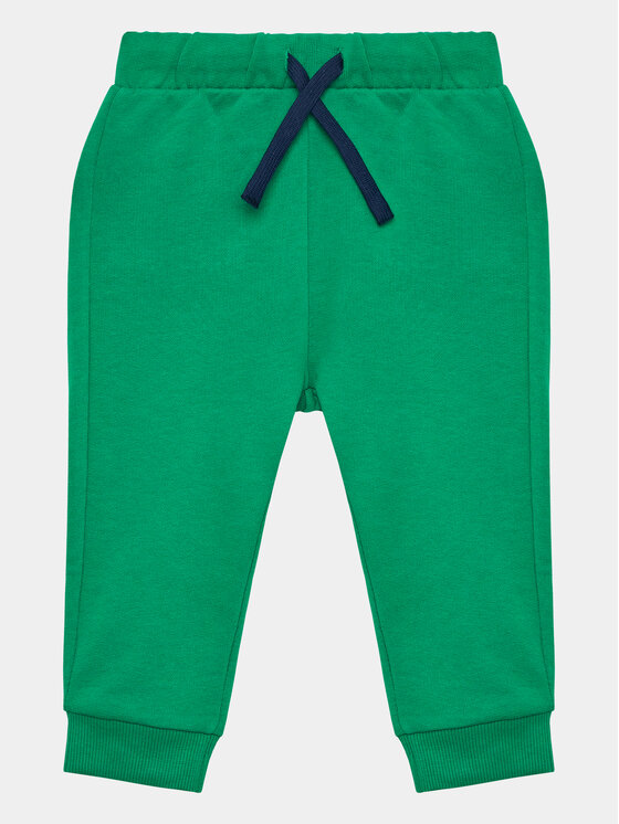 United Colors Of Benetton United Colors Of Benetton Teplákové kalhoty 3J70GF010 Zelená Regular Fit