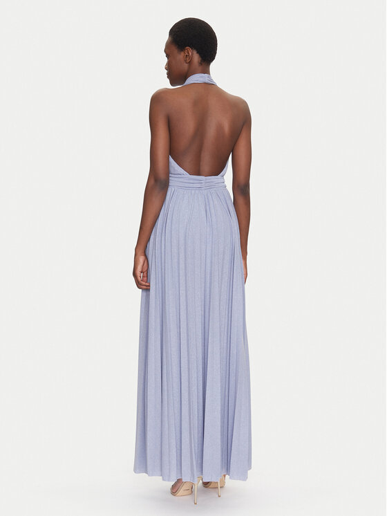 Fracomina Fracomina Abendkleid FQ25SD3010W799Q7 Blau Regular Fit