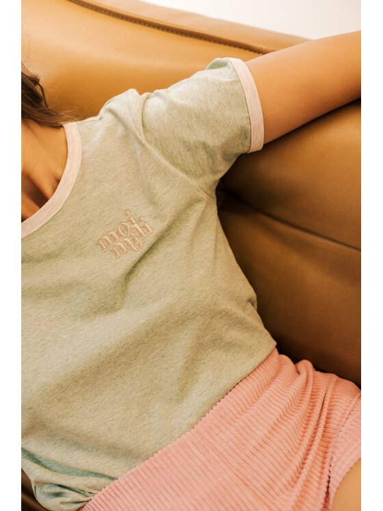 Moi Mili Moi Mili Szorty materiałowe Pink Różowy Basic Fit