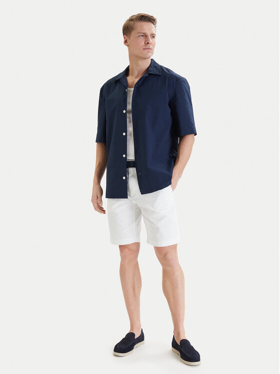Tommy Hilfiger Tommy Hilfiger Koszula MW0MW42645 Granatowy Regular Fit