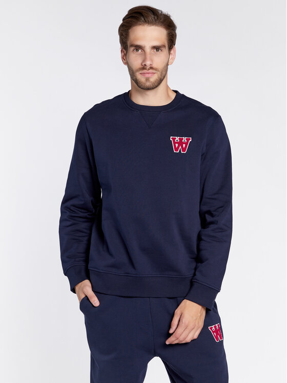 Wood Wood Суитшърт Tye 10235602-2424 Тъмносин Relaxed Fit