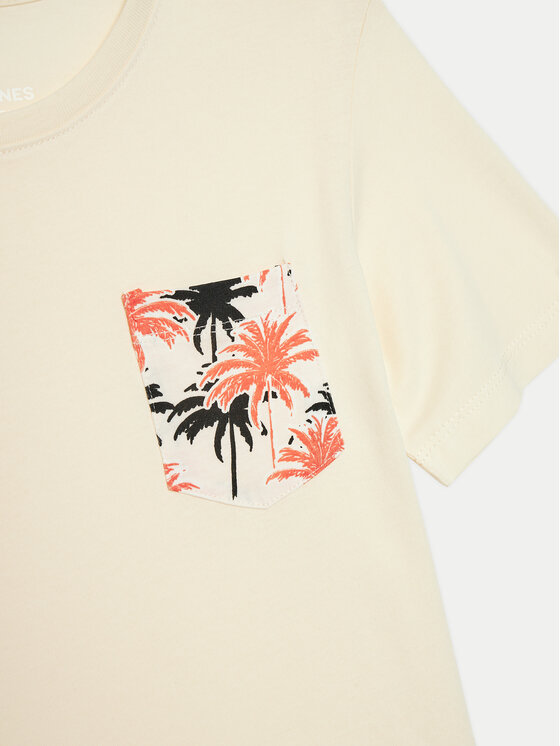 Jack&Jones Junior Jack&Jones Junior Marškinėliai Joraruba 12257614 Écru Standard Fit