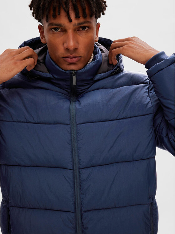 Selected Homme Selected Homme Zimska jakna 16089959 Tamnoplava Regular Fit