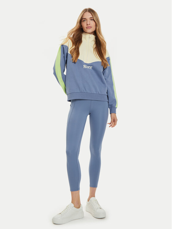 Roxy Roxy Pulóver Essential Energy ERJFT04860 Kék Loose Fit