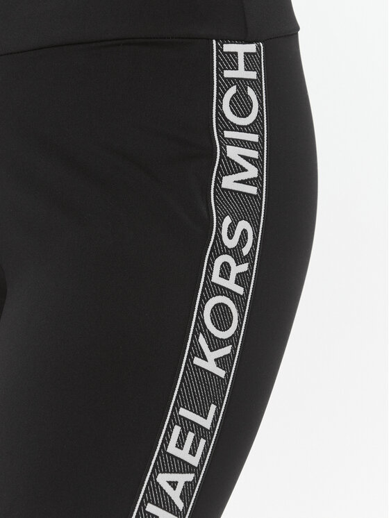 Michael Kors Stretch Nylon Logo Tape Leggings