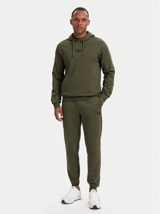 EA7 Emporio Armani Trening 8NPV64 PJVRZ U7014 Verde închis Regular Fit
