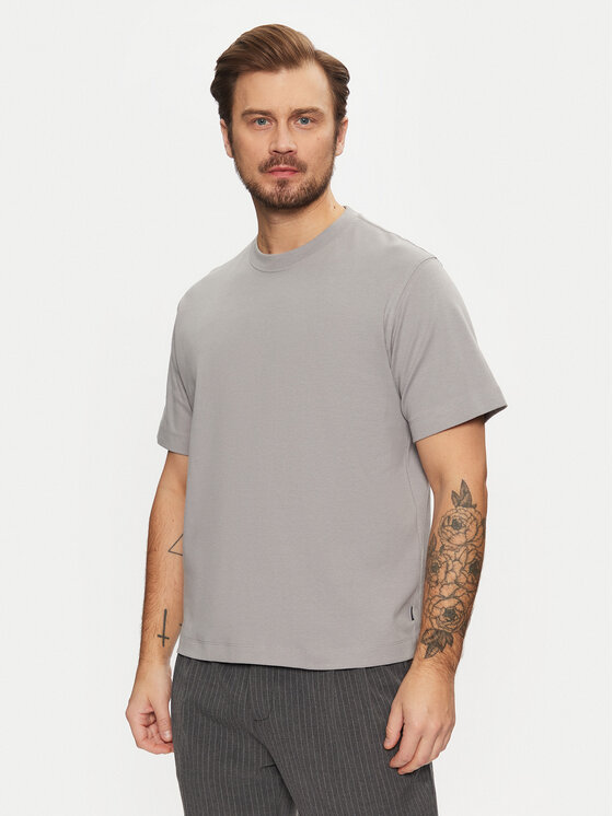 Jack&Jones T-krekls Urban Edge 12254412 Pelēks Loose Fit