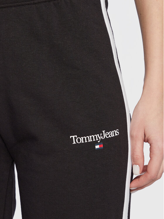 Tommy Jeans Tommy Jeans Долнище анцуг DW0DW14993 Черен Relaxed Fit