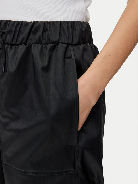 Rains Rains Nepremokavé nohavice Unisex 18990 Čierna Wide Leg