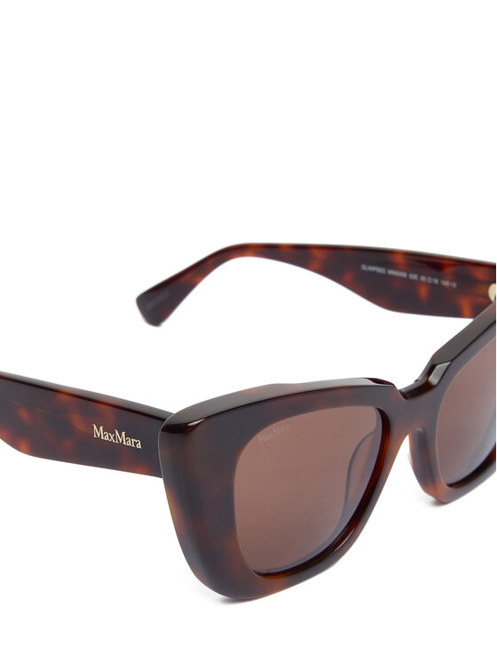 Max Mara Max Mara Okulary przeciwsłoneczne Glimpse5 MM0099 52E Brązowy