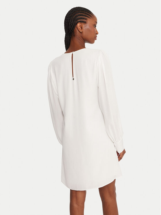 Rinascimento Rinascimento Rochie cocktail CFC0126205003 Alb Slim Fit