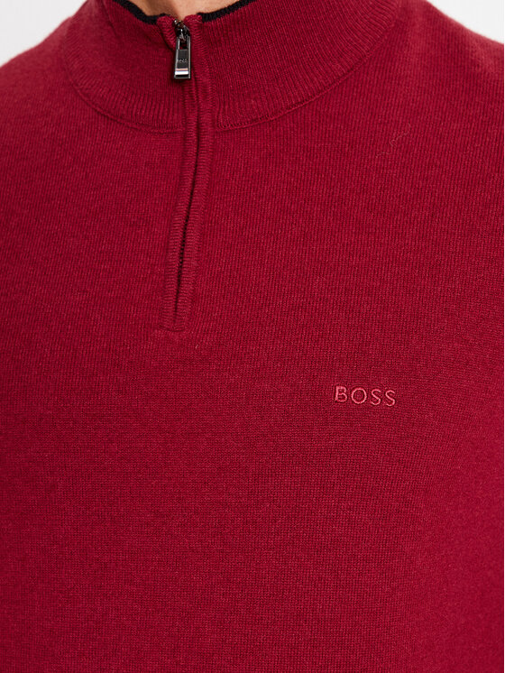Boss Boss Sweter Marlo 50500782 Czerwony Regular Fit