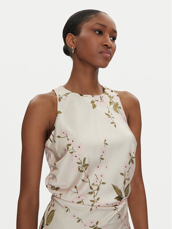 Rinascimento Rinascimento Abendkleid CFC0122850003 Beige Regular Fit