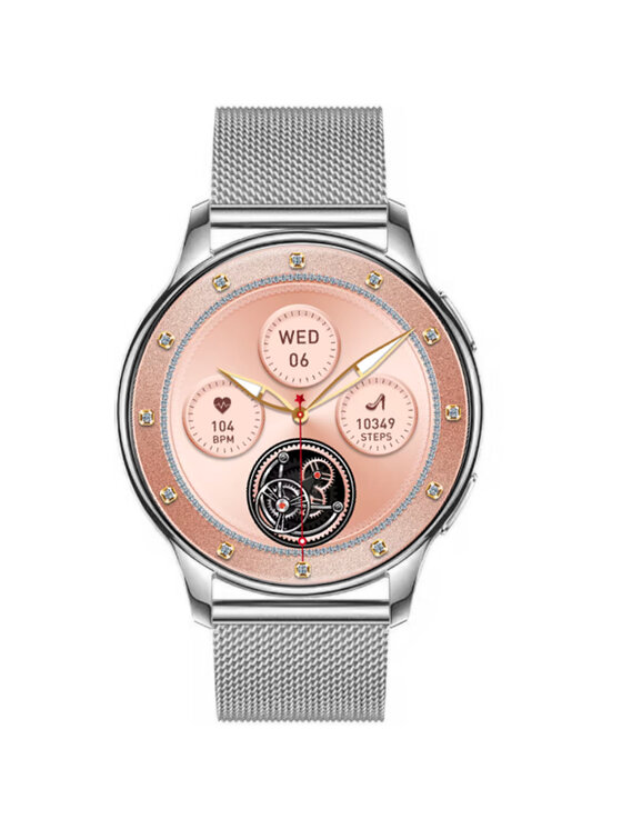 Rubicon Rubicon Smartwatch SMARUB294 Srebrny