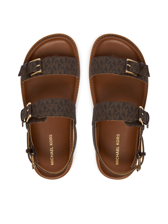 MICHAEL Michael Kors MICHAEL Michael Kors Basutės Nia Flat 40S6NIFS2B Ruda