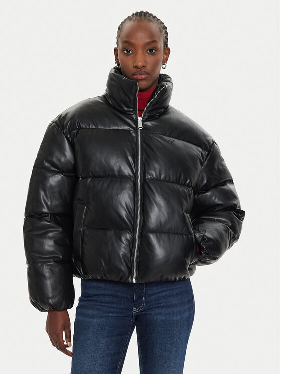 Calvin Klein Jeans Calvin Klein Jeans Зимно яке J20J224111 Черен Regular Fit