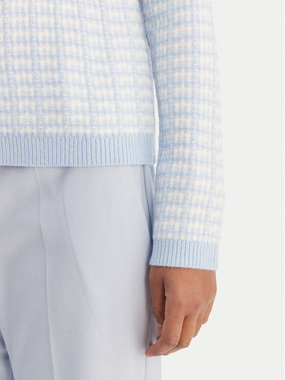 Morgan Morgan Kardigán 261-MIRES Modrá Slim Fit