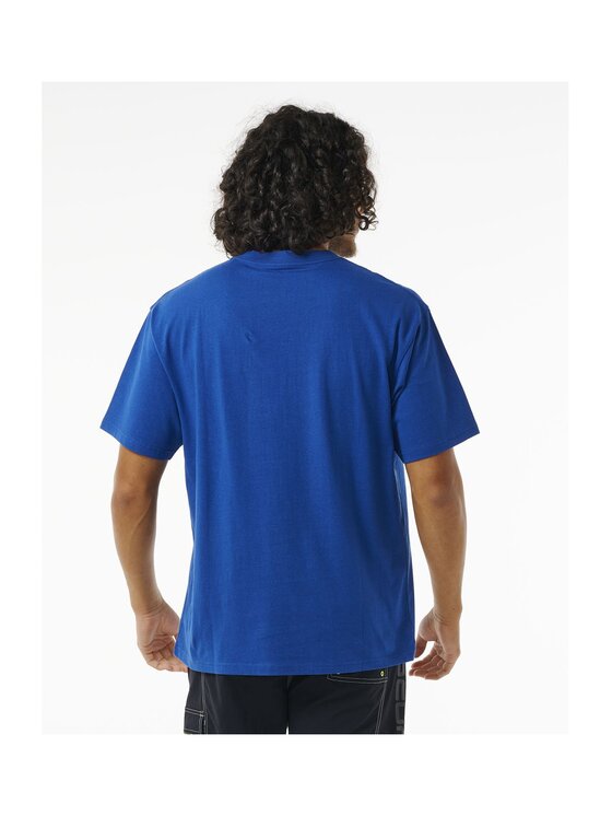 Rip Curl Rip Curl T-Shirt Archive Ocean Tech Tee Niebieski Regular Fit