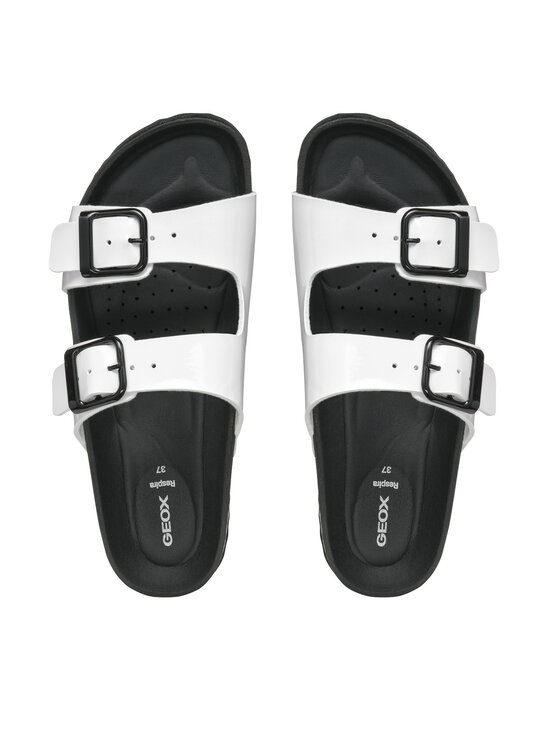 Geox Geox Şlapi D Brionia R D55Y3M 000HH C1000 Alb