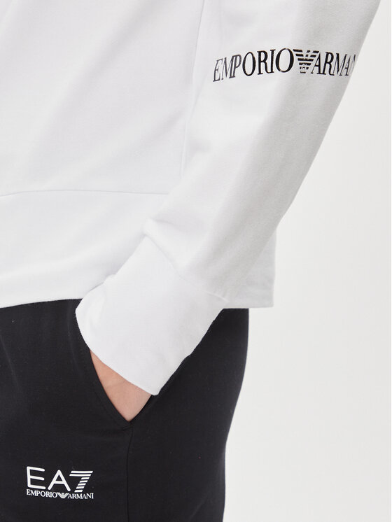 EA7 Emporio Armani EA7 Emporio Armani Tuta 8NTV52 TJCQZ 21BA Bianco Regular Fit