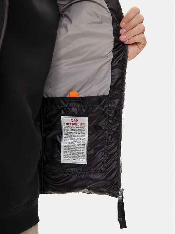 Parajumpers Parajumpers Pūkinė striukė Pharrell 25WMPMPUSX13 Juoda Regular Fit