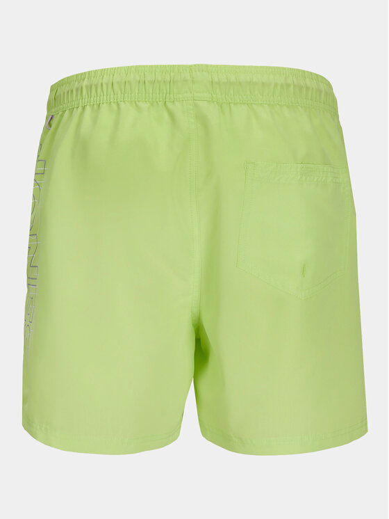 Jack & Jones Junior Jack & Jones Junior Szorty kąpielowe Fiji 12253748 Zielony Regular Fit