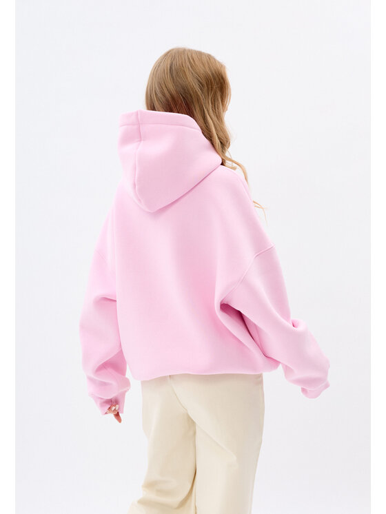 Mirons Mirons Bluza soft Różowy Oversize