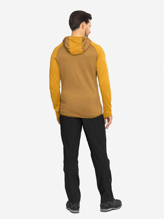 Viking Viking Bluza Birger Man Hoodie Brązowy jasny Regular Fit