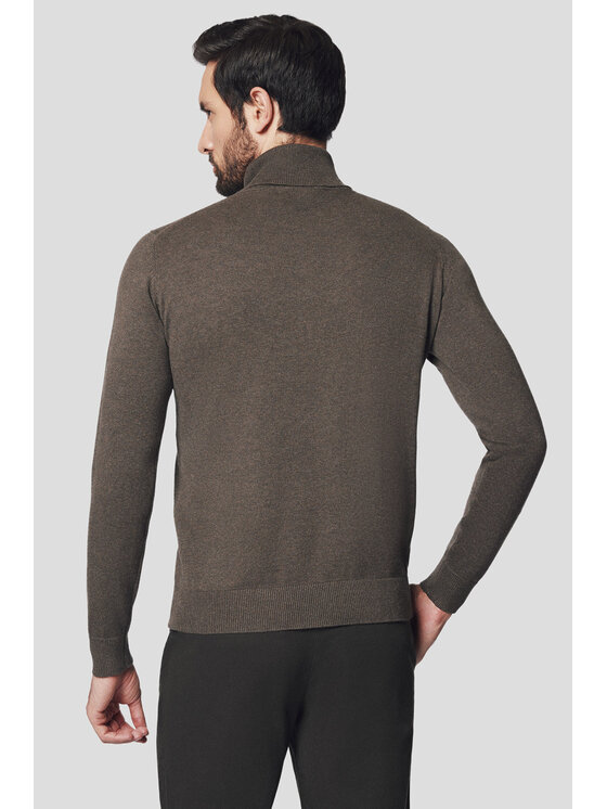 Lancerto Lancerto Golf Mikkel SW073224000067 Brązowy Regular Fit