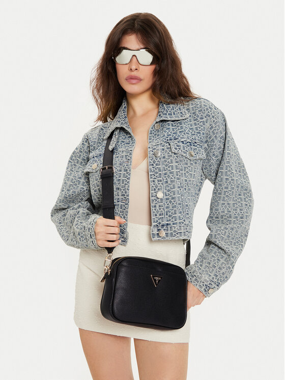 Guess Guess Kabelka HWBG87 78140 Čierna