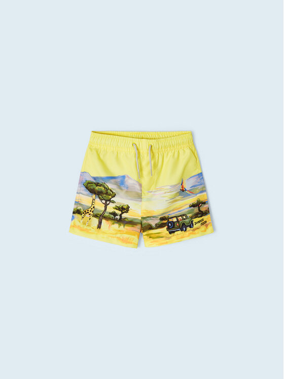 Mayoral Mayoral Pantaloni scurți pentru înot 3685 Galben