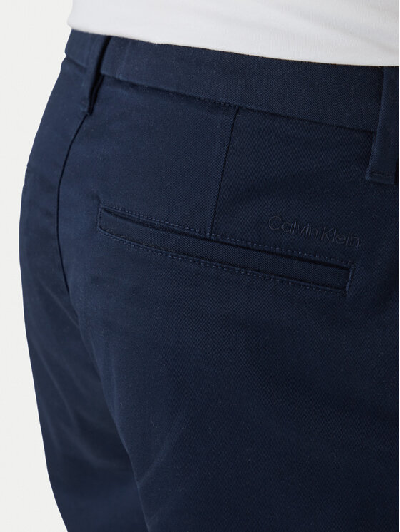 Calvin Klein Calvin Klein Pantaloncini di tessuto LV04LF601G Blu scuro Regular Fit