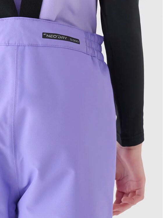4F 4F Pantaloni da sci 4FJWAW24TFTRF659-51S Viola Regular Fit