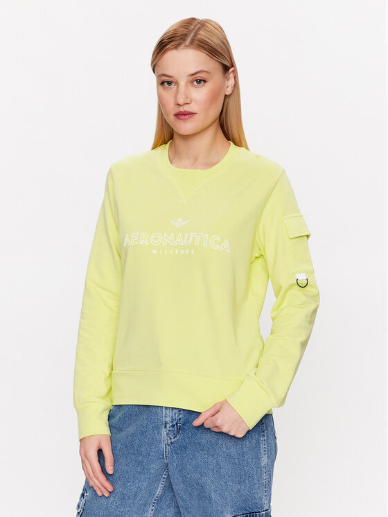 Aeronautica Militare Bluză 231FE1794DF423 Galben Regular Fit 231FE1794DF423 imagine noua