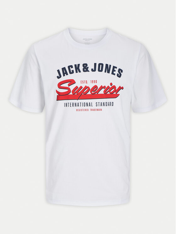 Jack&Jones Jack&Jones T-shirt Logo 12268267 Bijela Standard Fit