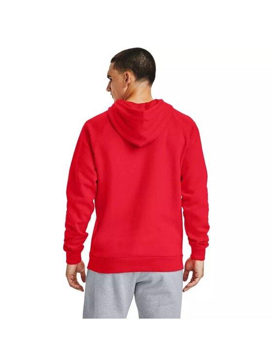 Under Armour Under Armour Bluza 1357092-600 Czerwony Loose Fit