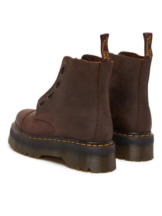 Dr. Martens Dr. Martens Glany Crazy Horse DM40910200 Brązowy