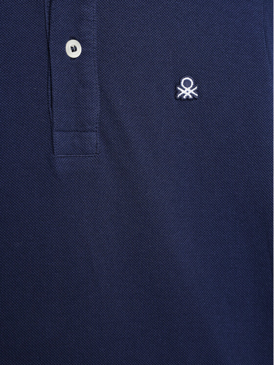 United Colors Of Benetton United Colors Of Benetton Polo 3089C300Z Granatowy Regular Fit