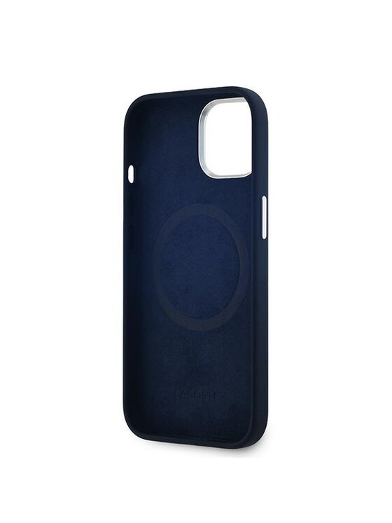 Lacoste Lacoste Etui na telefon Apple iPhone 15 Granatowy