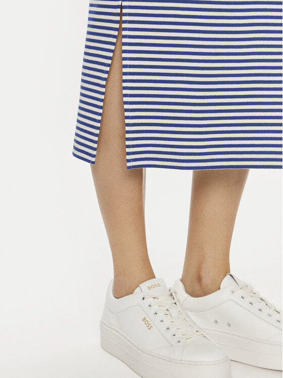 Vila Vila Zīmuļveida svārki Jada 14097496 Zils Regular Fit