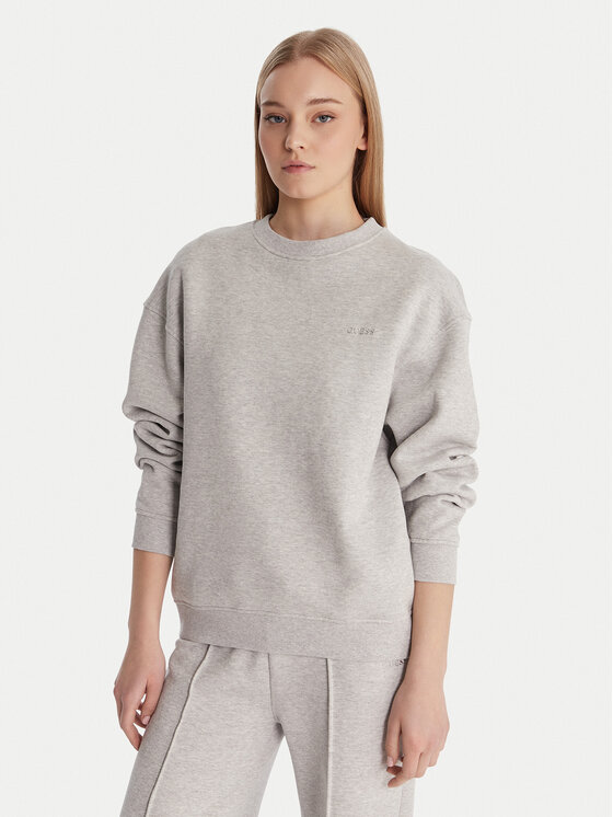 Guess Guess Mikina V6RQ13 K9V31 Sivá Regular Fit