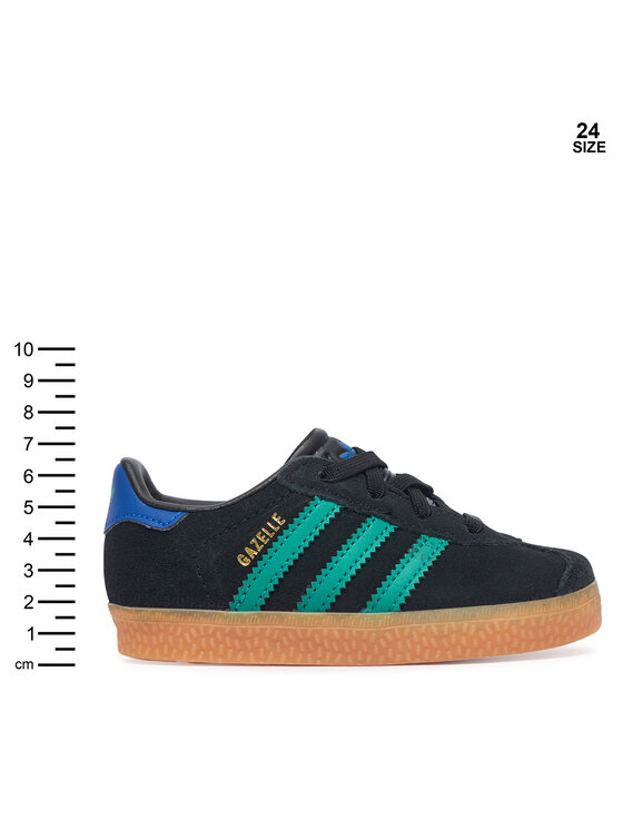 adidas adidas Sneakersy Gazelle Comfort Closure Elastic Lace KI7139 Czarny