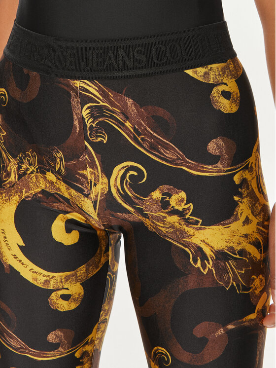 Versace Jeans Couture Versace Jeans Couture Dviratininkų šortai 76HAC106 Juoda Skinny Fit
