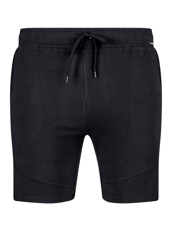 Skiny Skiny Šortky z materiálu 86806 Černá Regular Fit