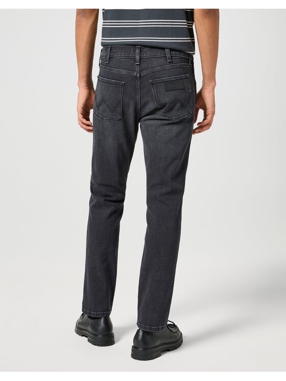 Wrangler Wrangler Jeansy Larston Nocturnal Czarny Slim Fit