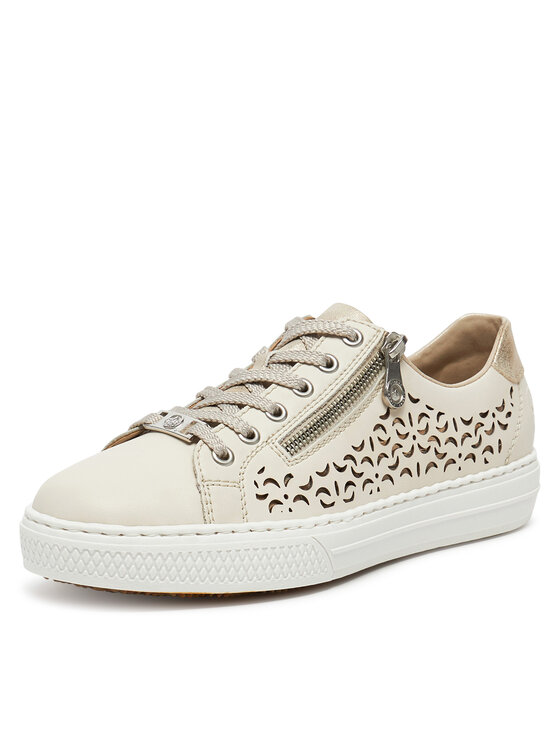 Rieker Rieker Sneakersy L5904-60 Béžová