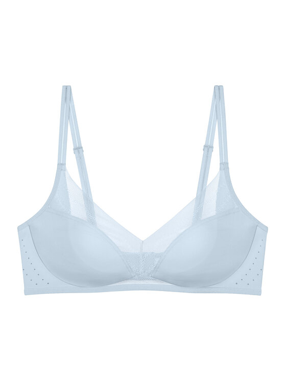 Triumph Triumph Grudnjak bez žice Breathe & Lift Smart 10226333 Svijetlo plava
