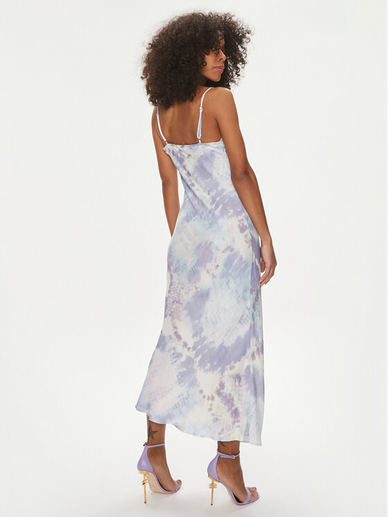 Guess Guess Kokteiļkleita Akilina W4GK39 WG4W2 Violets Regular Fit
